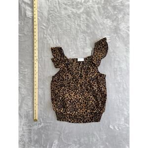 Women Sienna Sky Large Leopard Top